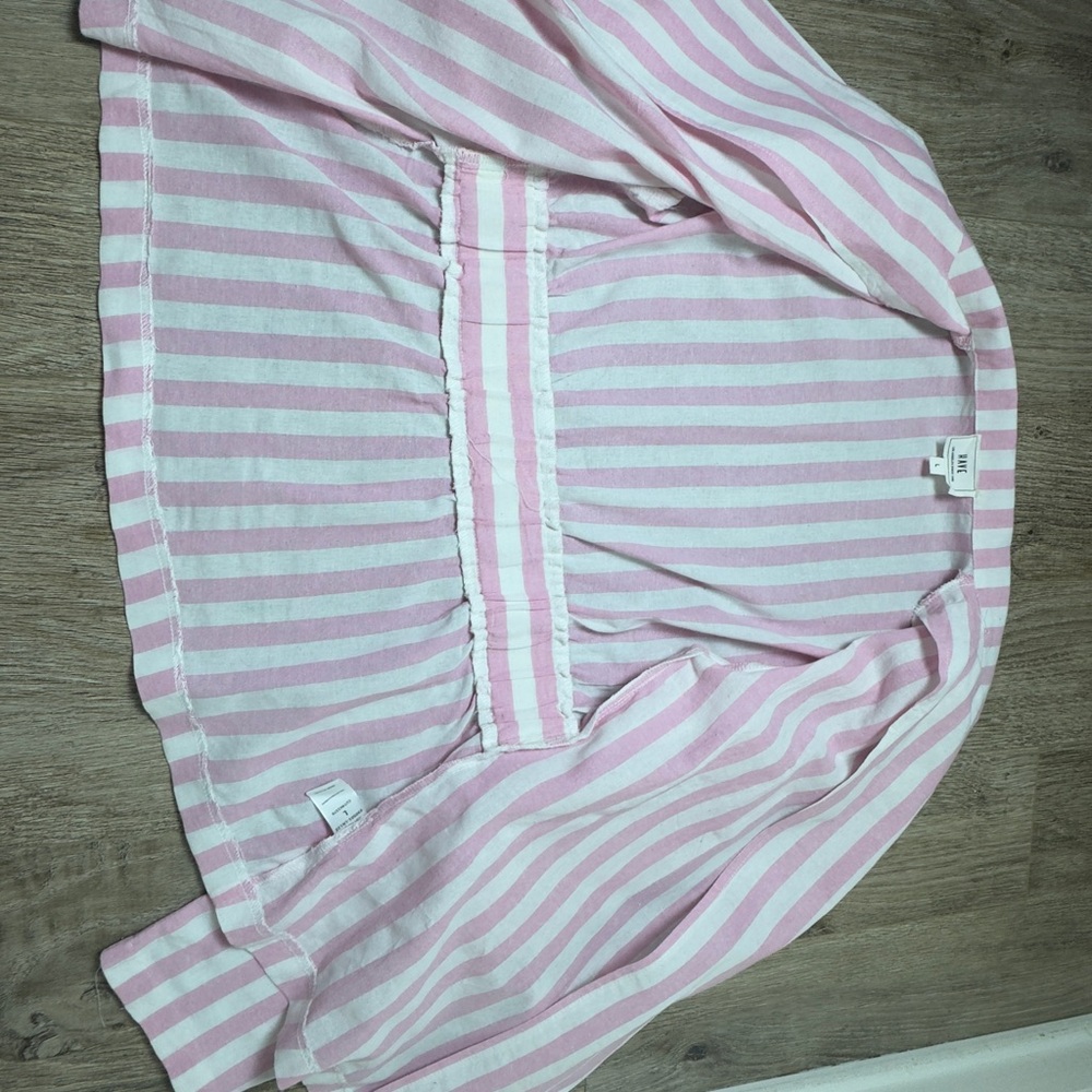 Have Pink and White Striped Blazer - Picture 5 of 8